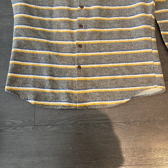 AMERICAN APPAREL FLANNEL SIZE MEDIUM PREOWNED MADE IN USA - Picture 5 of 9